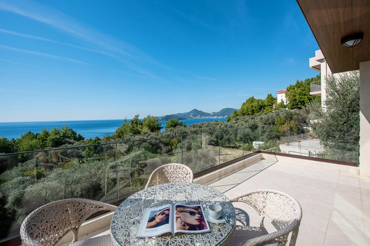 Adria Lux Apartments Sveti Stefan Budva Ngoại thất bức ảnh