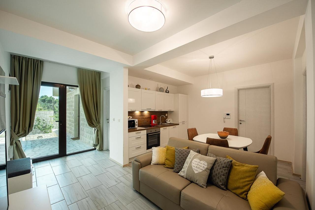 Adria Lux Apartments Sveti Stefan Budva Ngoại thất bức ảnh