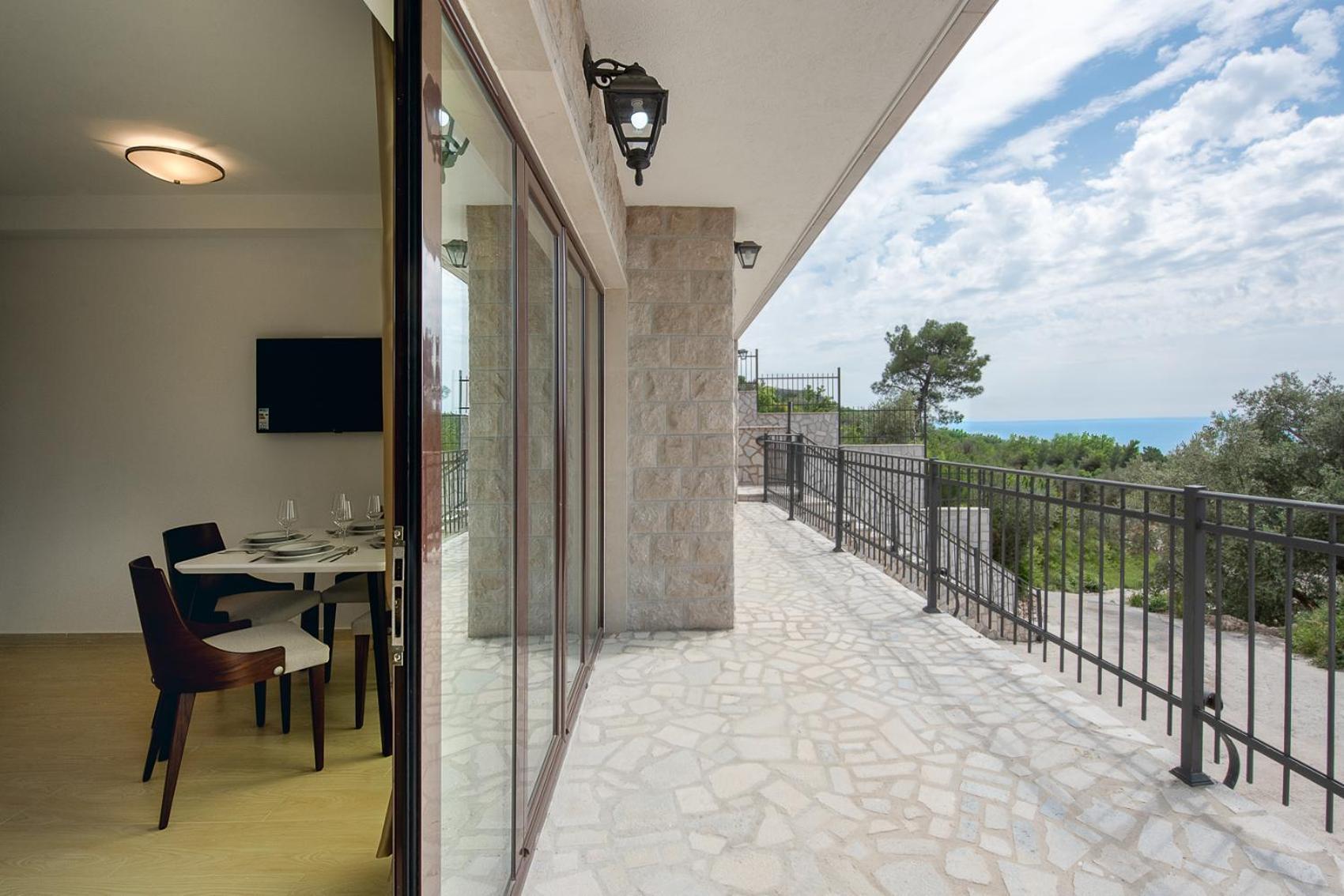 Adria Lux Apartments Sveti Stefan Budva Ngoại thất bức ảnh